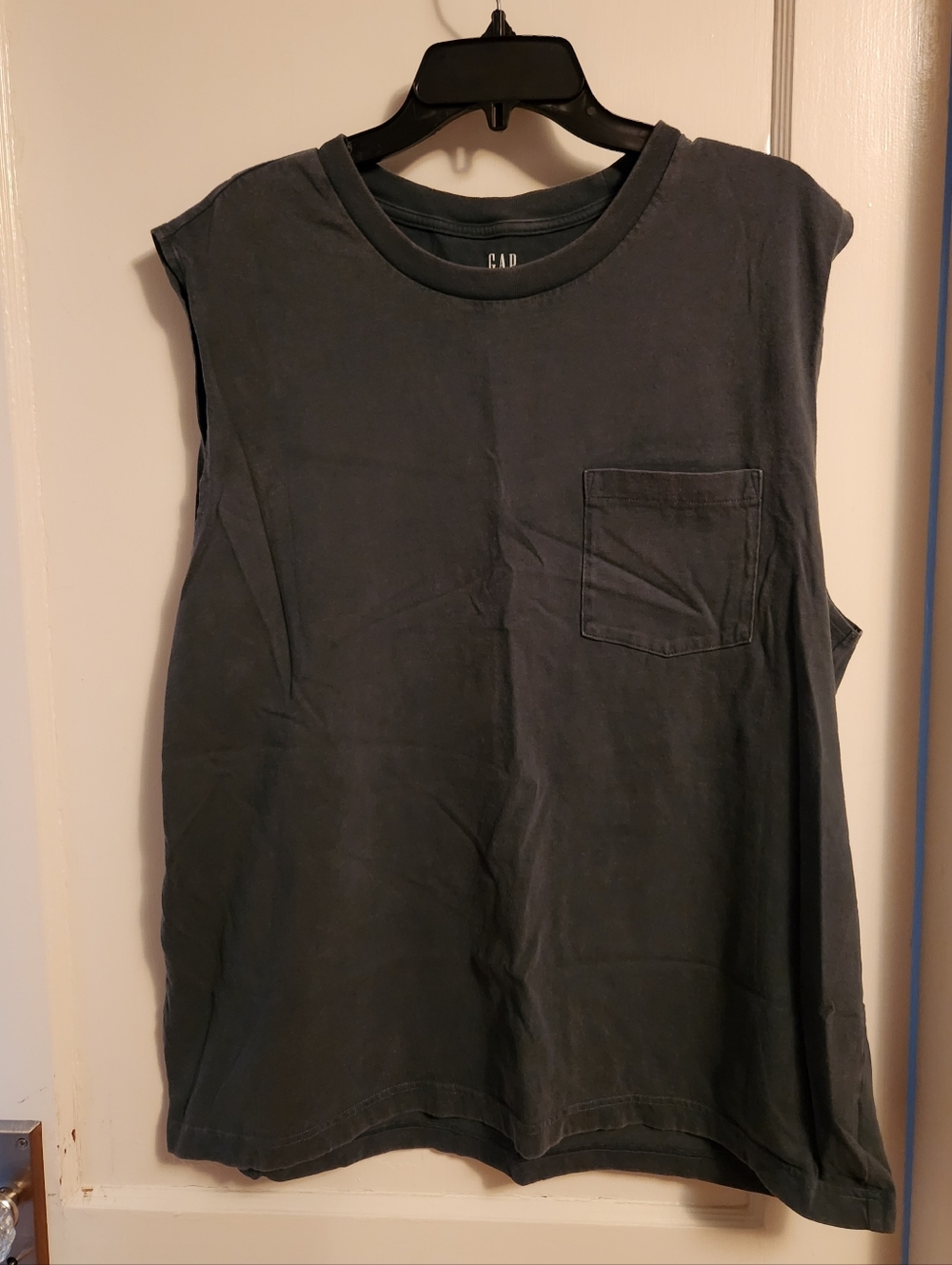 Gap Olive Green Muscle Tee Men's Size XL